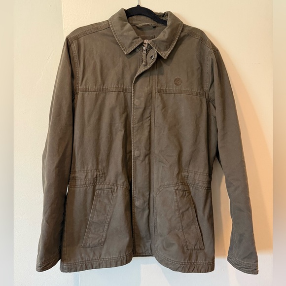Timberland Canvas Utility Jacket - Picture 1 of 4